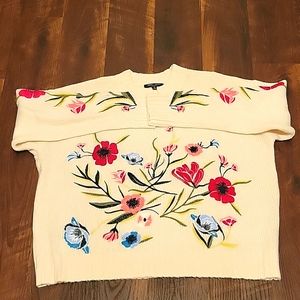 Romeo&Juliet Couture oversized, embroidered sweater